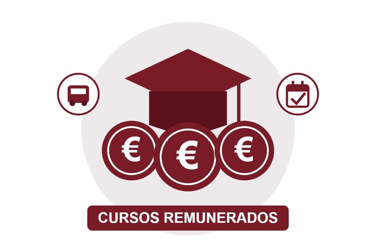 Cursos remunerados para desempleados: becas y ayudas del SEF